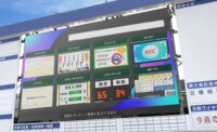 デジタルサイネージ：ご安全にモニター / ご近所様モニター